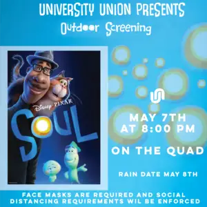 University Union will screen the animated movie 