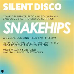 University Union will run a silent disco on Friday from 3-7 p.m.
