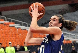 Breanna Stewart is Cicero-North Syracuse High School’s all-time leading scorer with 2,367 points from 2008 to 2012. 