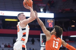Buddy Boeheim led Syracuse with 25 points, hitting four 3-pointers. 
