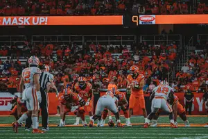 Sean Tucker referenced a more pass-centered offensive approach, and Dino Babers said the offensive and defensive line units were the key to success in 2022.