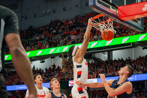 Syracuse allowed 11 first-half 3-pointers, and its most points in any game this season, in its blowout loss at Virginia Tech