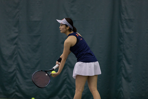 Shiori Ito won her match in straight sets at the No. 5 singles spot. 
