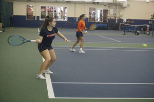 Head coach Younes Limem threw out a new singles lineup in Syracuse's second game in as many days.