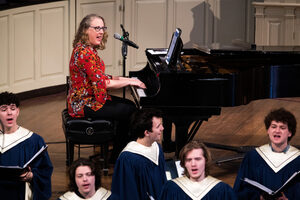 Deanna Witowski performed at Hendricks Chapel this past weekend as a part of her residency at SU. Witowski draws influence for her music from famous jazz pianist Mary Lou Williams. 
