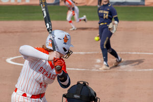 Syracuse only has two hitters considered average in terms of isolated power, an advanced softball metric. The lack of power has now led to a sub-.500 season