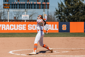 Madison Knight was named the ACC's co-Pitcher of the Week. 