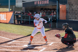 Madelyn Lopez drove in the Orange's lone run during their 4-1 loss to the Seminoles in the ACC Tournament quarterfinals.