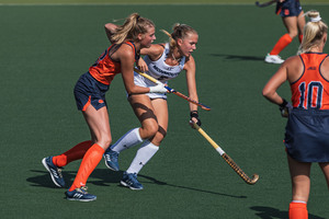 Syracuse's defense didn't allow a single penalty corner in its 5-1 win over Monmouth. 