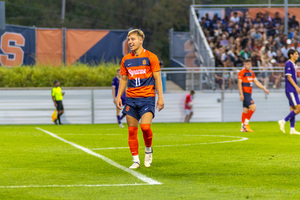 Four years after nearly quitting soccer Felipe D'Agostini is now a impact player for Syracuse. 