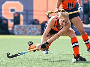 Eefke van den Nieuwenhof notched three goals against Boston College and Harvard to win her first ACC Offensive Player of the Week honors.