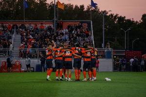 SU's 5-3 loss to Duke was its first defeat in 11 ACC matches and dropped the Orange to their lowest ranking since Sept. 7 of last season.