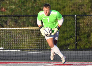 Devin Connell initially played goalkeeper because his club team in Watertown, N.Y. didn't have one. Now, with 22 clean sheets, Connell is just five shy of breaking his high school's single-season school record. 