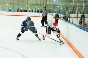SU allowed Penn State to go up 2-0 in the second period en route to a 4-2 defeat in its first CHA game.