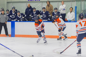 Syracuse was only down 2-1 before Penn scored four goals in the third period to seal a blowout victory.
