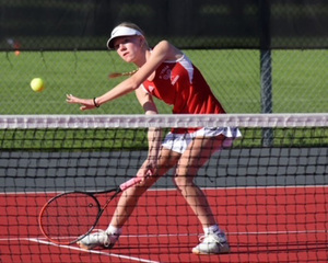 At Baldwinsville high school, Ayla Kalfass has quickly made her name known as a star on the school’s tennis team. 