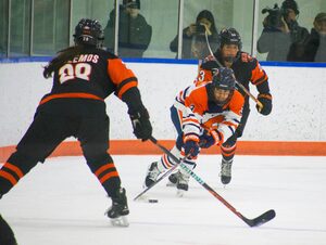The Orange were held scoreless in the final two periods, losing 4-1 to RIT. SU’s winless streak extended to 12 games, with its last win a 3-2 victory over RPI on Oct. 14.