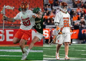 Spallina tallied 26 points through SU's first three games, and Kohn won 77% of his faceoffs during the stretch.