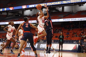 Syracuse defeated Virginia 90-72 at the JMA Wireless Dome on Jan. 26, 2023.
