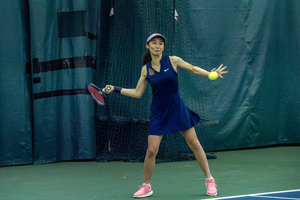 Syracuse won five out of six singles matches to open up conference play with a win over Boston College. 