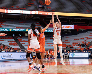No. 17 Syracuse drained a season-best 12 3s in its win over Virginia.