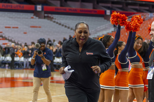 Felisha Legette-Jack has been named to the Naismith Trophy Late Season Watchlist for National Coach of the Year. She’s led Syracuse to a 22-4 record thus far in her second year at the helm.