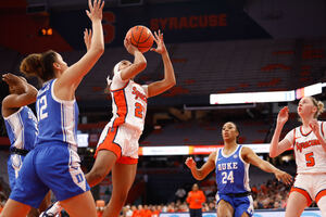 No. 17 Syracuse finished with more turnovers (15) than field goals made (14) in its 58-45 loss against Duke. 