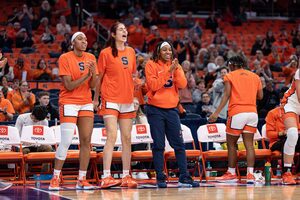 Syracuse center Marilena Triantafylli has entered the transfer portal. She appeared in six games and totaled 23 minutes as a freshman in 2023-24.