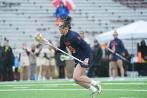 In Syracuse’s 11-10 overtime loss to Boston College Thursday, SU leading scorer Emma Tyrrell was held to just one goal and two points, her lowest totals since being shut out against Virginia Tech on March 9.
