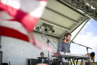 Smallpools performs the opening set of the festival on the 
