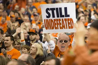 Syracuse remains undefeated in the 2013-14 season. The Orange improved to 18-0 with its win over Pitt.