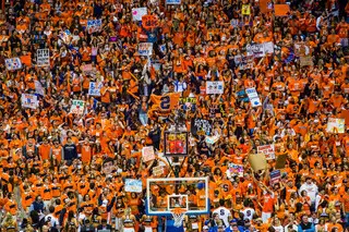 A record-tying 35,446 fans packed the Carrier Dome Saturday evening for the Syracuse-Duke matchup.