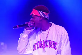 Fetty Wap said Friday night was his first time performing in Syracuse.