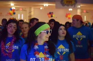 Students danced from 10 a.m. to 10 p.m. during OttoTHON on Sunday.