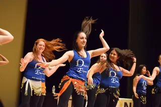 Otto's Empire Belly Dancing Troupe performed during OttoTHON.