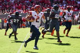 Eric Dungey led the Orange in rushing, again, with 72 yards on 16 carries.