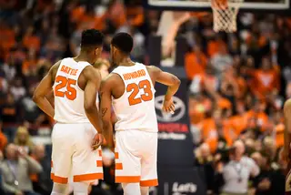 Tyus Battle and Howard combined for 42 points in the game.