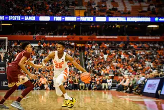 Tyus Battle turned the ball over six times in the Orange's win.