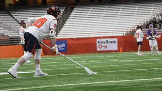 Syracuse struggled at the faceoff X, winning just 5 of the 22 faceoffs. 