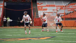 Syracuse goalie Dom Madonna finished with 11 saves, 9 of which came in the first half. 