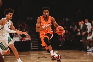 Tyus Battle led the team with 17 total points, though it wasn't as efficient as Syracuse would have liked. He missed all four of his 3s and missed six shots from the floor. 