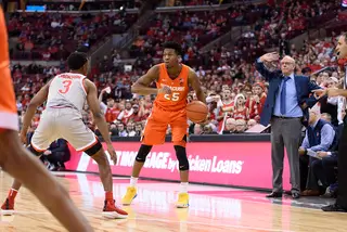 Tyus Battle led SU with 20 points overall.