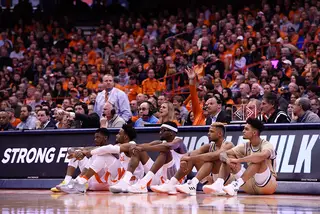 Syracuse stuck with its usual rotation.