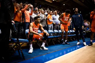 The Orange entered the night coming off a blowout loss at home to Georgia Tech. 
