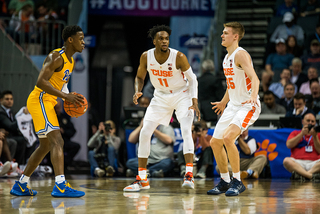 The Syracuse defense picked up 11 steals as the Panthers struggled to get into the paint.