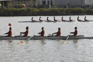 Syracuse men's rowing will compete for the Goes Trophy on April 18. 