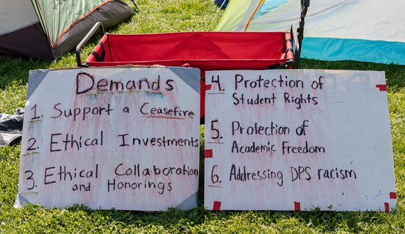 Explaining SU encampment’s 6 demands for Syracuse University
