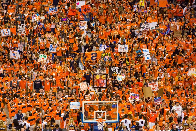 Syracuse Orange Basketball Seating Chart