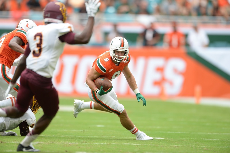 Braxton Berrios earns his place in Miami's history after being a ...