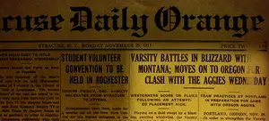 The headline from The Daily Orange after Montana shocked Syracuse with a 6-6 tie.